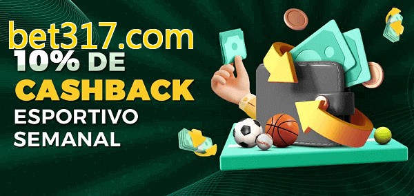 10% de bônus de cashback na bet317.com